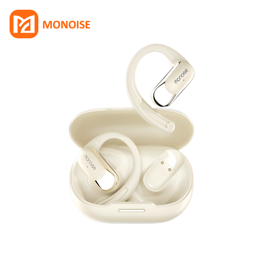 Headphones - Monoise P-G2 AIスマートイヤホン ワイヤレスBluetoothオープンイヤーイヤホン 会議録音 音声からテキストへ
