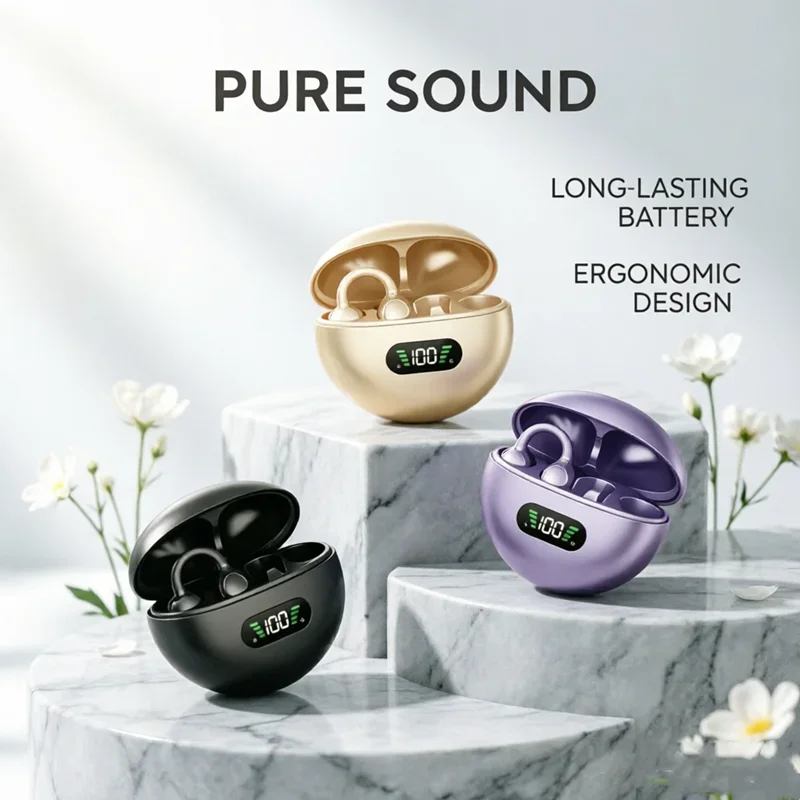 TWS Fone Bluetoothイヤホン、ワイヤレスイヤ - Anc Wireless Over Ear Headphones のレビューと価格