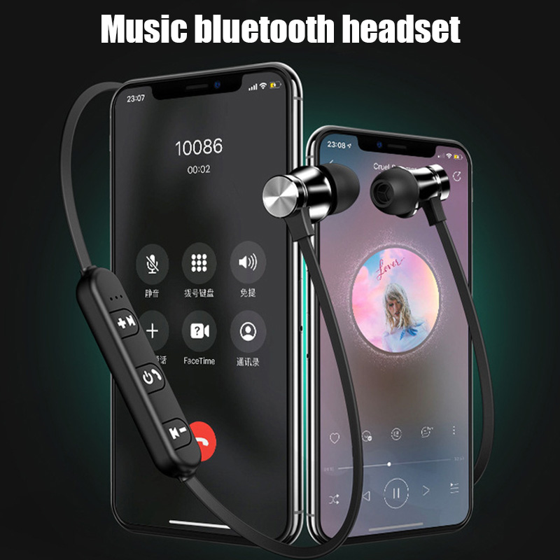 新しいBluetooth 4.2ワイヤレススポーツネックバン - Magnetic Neckband Sports Earphones のレビューと価格