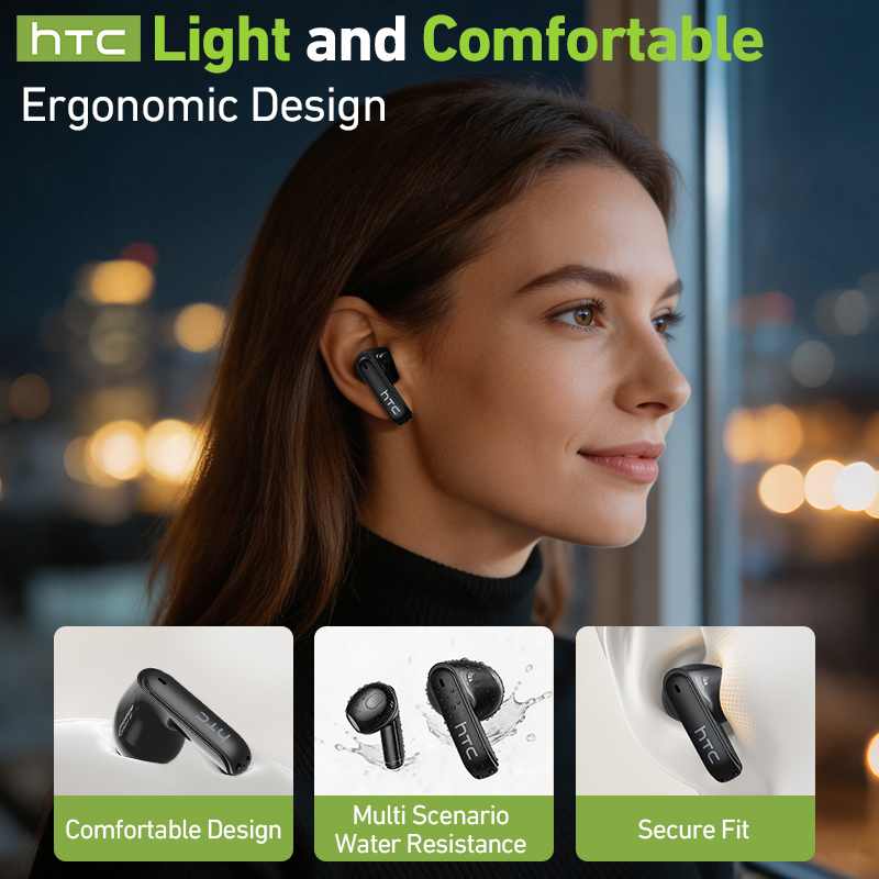 HTC NE94 ゲーミングTWSイヤホン。マイク内蔵、ゲー - Headphones のレビューと価格