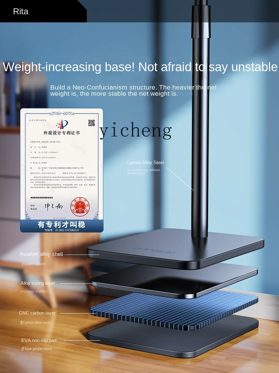 床置き型、角度調整可能なタブレットスタンド。横になって動画を - Tablets のレビューと価格
