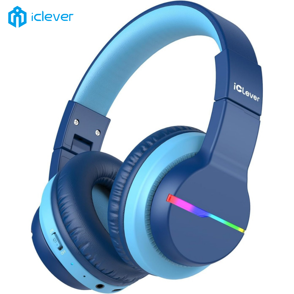 iClever BTH12 キッズ用Bluetoothヘッド - Anc Wireless Over Ear Headphones のレビューと価格