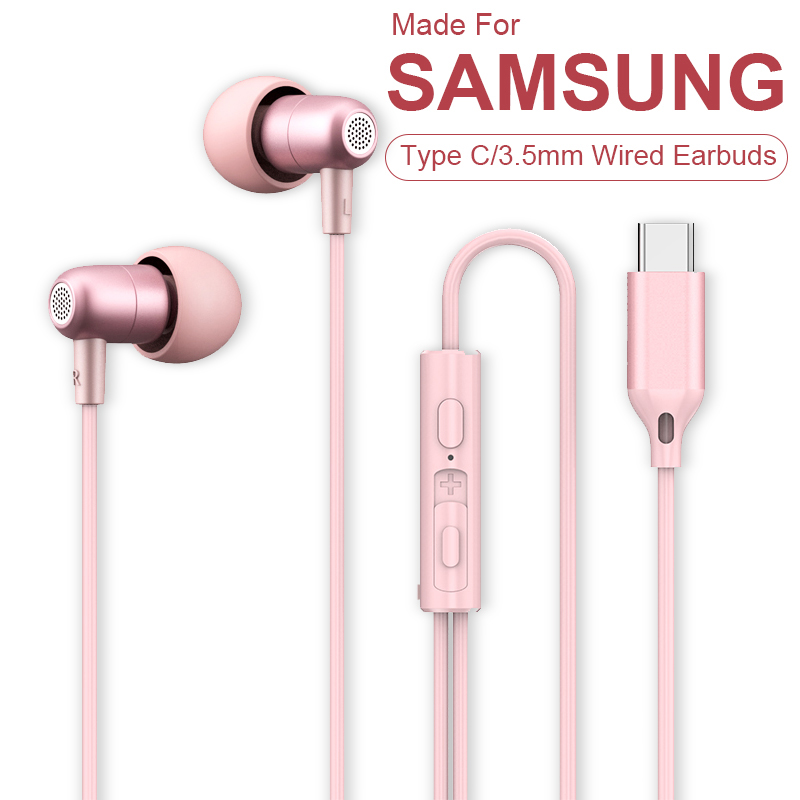 Samsung Galaxy S26 S25 S24 Ult - Type C Wired Earphones With Mic のレビューと価格