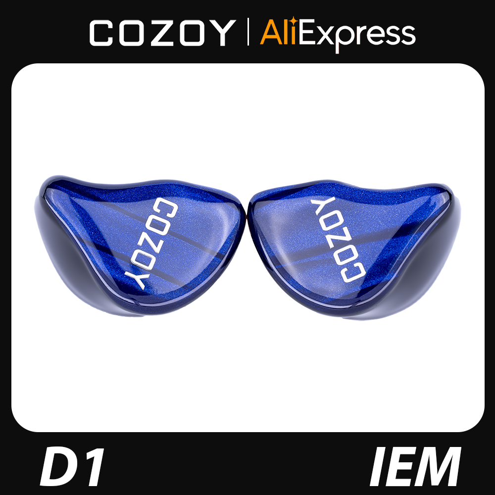 COZOY D1 IEM HIFI 10mmグラフェン振動板 - Planar Magnetic Iem Earphones のレビューと価格