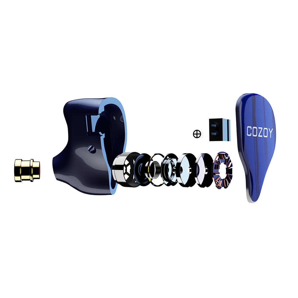 COZOY D1 IEM HIFI 10mmグラフェン振動板 - Planar Magnetic Iem Earphones のレビューと価格